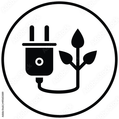 Sustainable Energy Icon Style