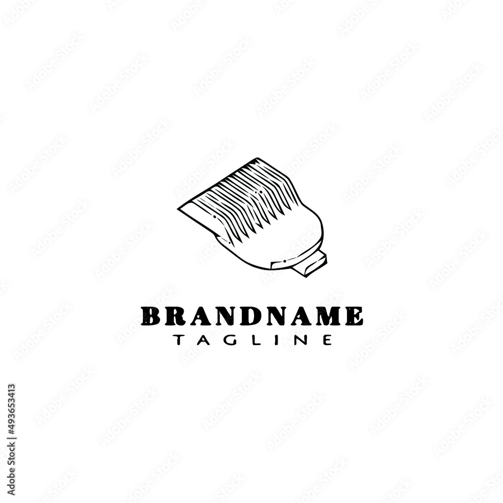 hair clipper logo cartoon icon design template black isolated vector illustration hair clipper logo cartoon icon design template black isolated vector illustration