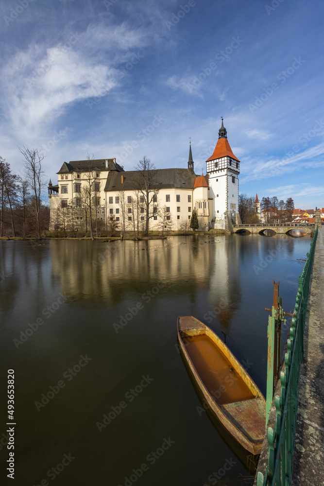 Blatna castle near Strakonice, Southern Bohemia, Czech Republic