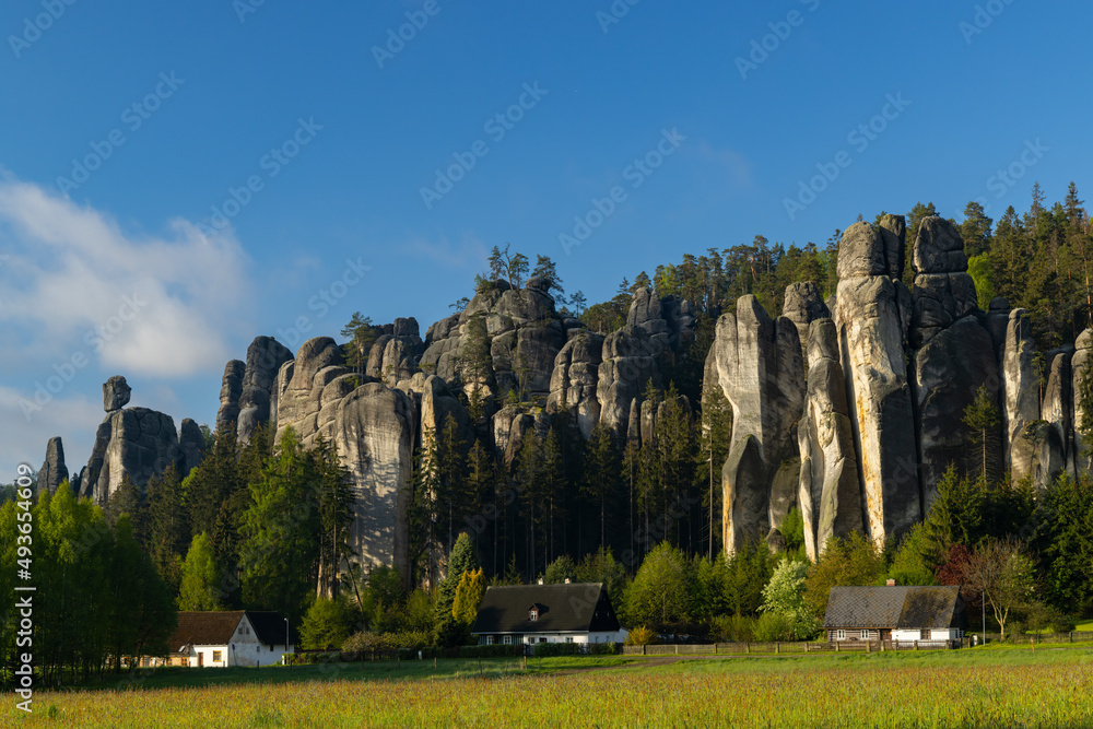 Teplice Adrspach Rocks, Eastern Bohemia, Czech Republic