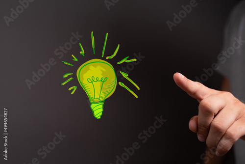 Light Bulb lamp saving ener...