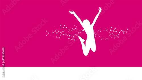sistema immunitario, corpo umano, silhouette,