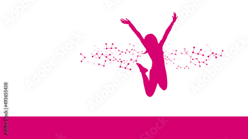 sistema immunitario, corpo umano, silhouette,