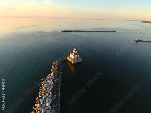 Oswego, NY, light house, Lake Ontario