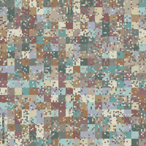 Texture military camouflage seamless pattern. Abstract army vector illustration © Andrew