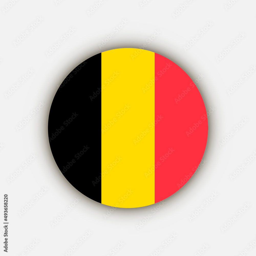 Country Belgium. Belgium flag. Vector illustration. Country Belgium. Belgium flag. Vector illustration.