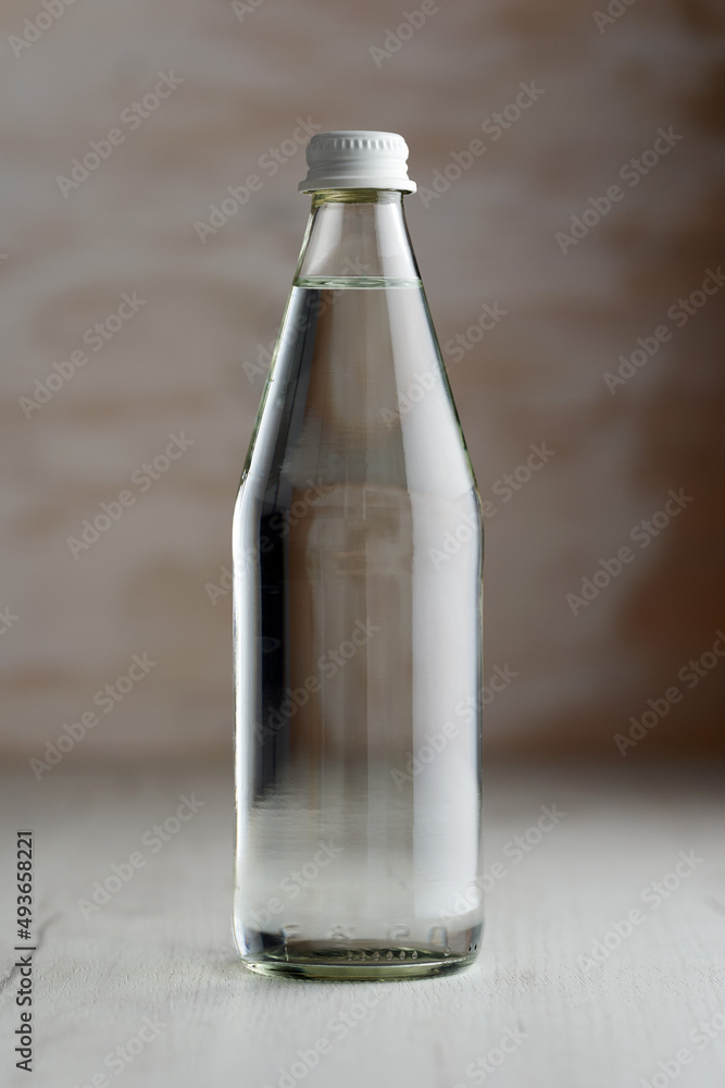 Fototapeta premium Closeup of a water bottle