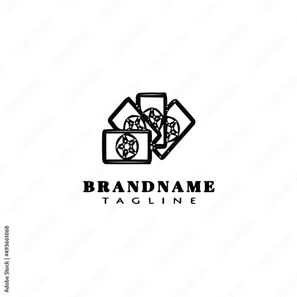 tarots logo icon design template vector illustration tarots logo icon design template vector illustration