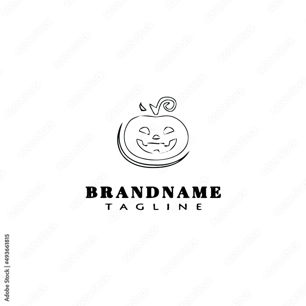 pumpkin logo icon design template vector illustration pumpkin logo icon design template vector illustration