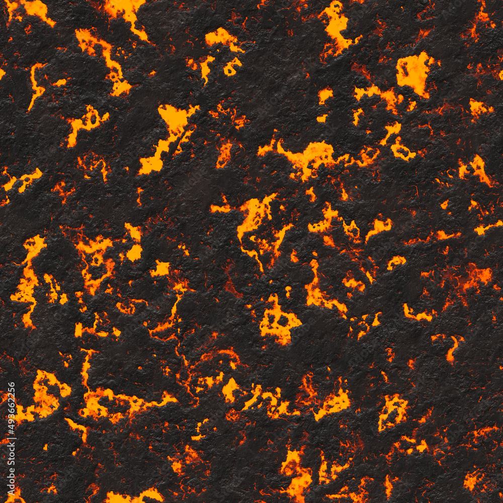 Seamless Lava Texture