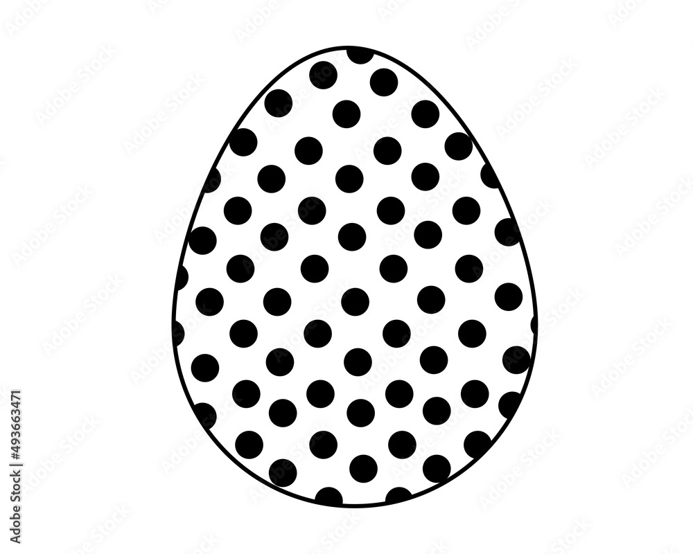 Easter egg with different textures, patterns and colors. Spring holiday. Vector illustration isolated on white background.
Easter egg with different textures, patterns and colors. Spring holiday. Vector illustration isolated on white background.