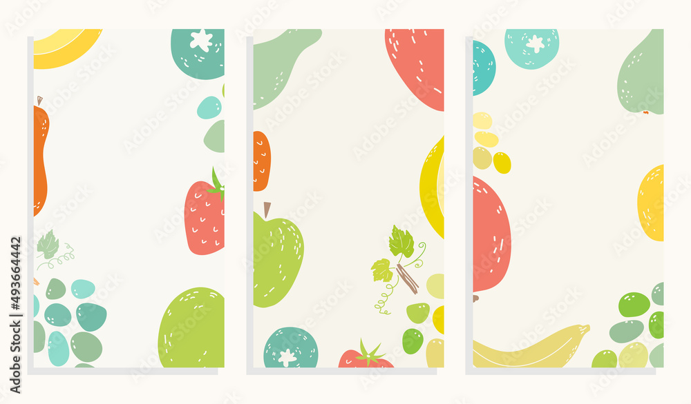 fruit colorful vector phone pattern