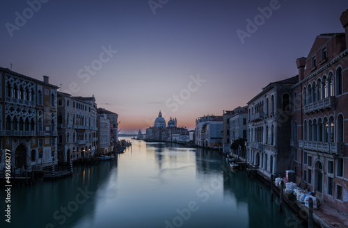 View from Ponte dell'Accademia before Sunrise 