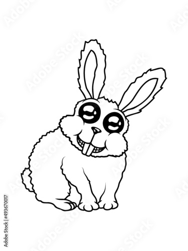 Horror Süßer Hase 