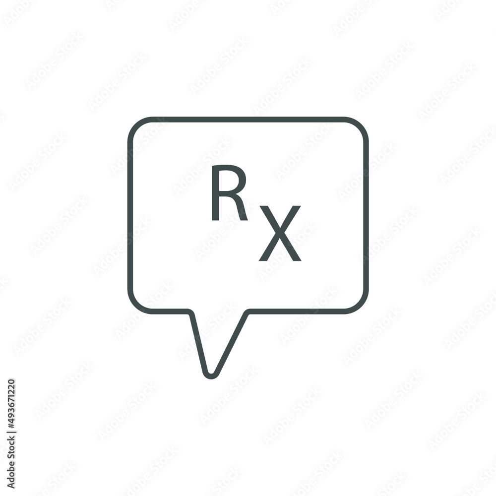 prescription icons symbol vector elements for infographic web prescription icons symbol vector elements for infographic web
