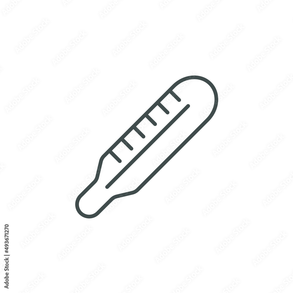 Thermometer icons symbol vector elements for infographic web Thermometer icons symbol vector elements for infographic web