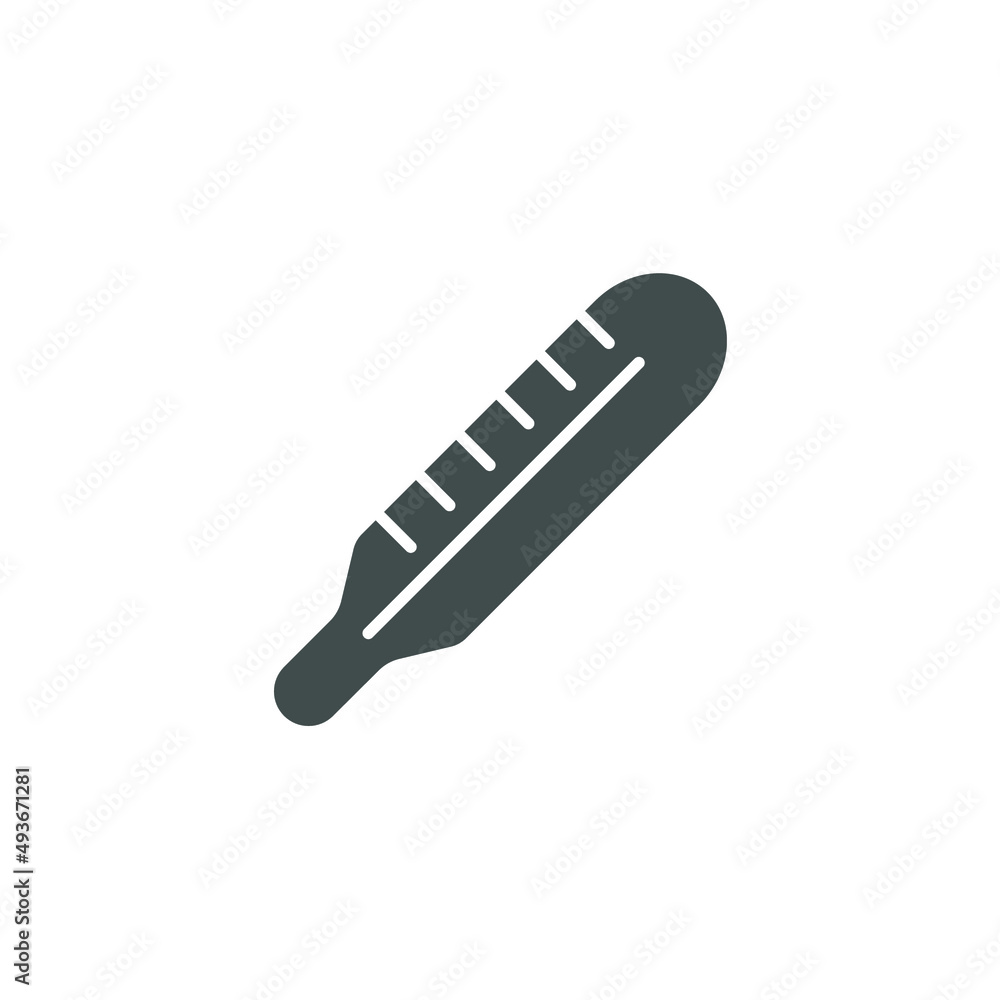 Thermometer icons symbol vector elements for infographic web Thermometer icons symbol vector elements for infographic web