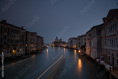 View from Ponte dell'Accademia before Sunset, Venice, Italy