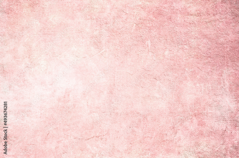 Fototapeta premium Pastel pink wall texture
