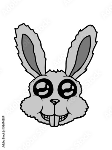 Gesicht Horror Hase 