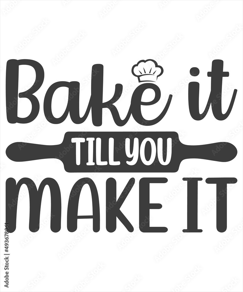 Motivational Inspirational Quotes. Baking Kitchen Lettering Quotes for