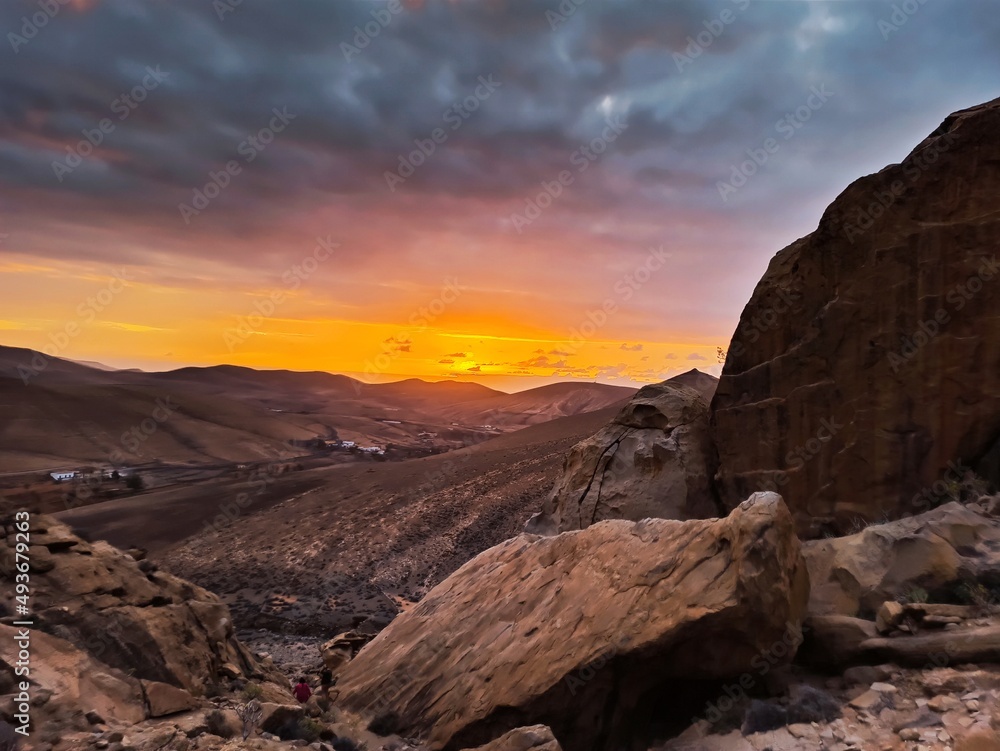 Obraz premium Mirador de las Peñitas en Fuerteventura