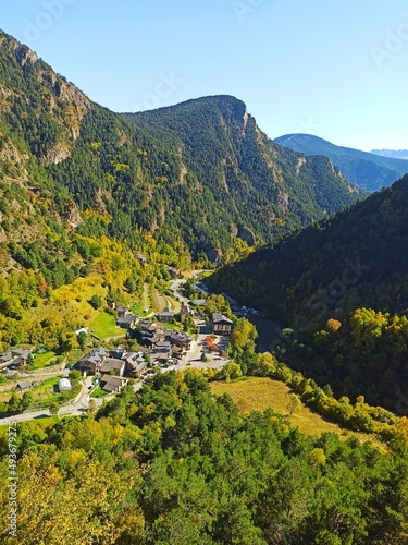 Pueblo de Erts en Andorra