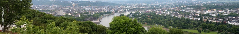 Panorama - Koblenz - Hesse - Germany
