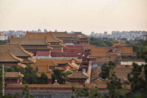 Traditional Chinese Rooftops in Beijing