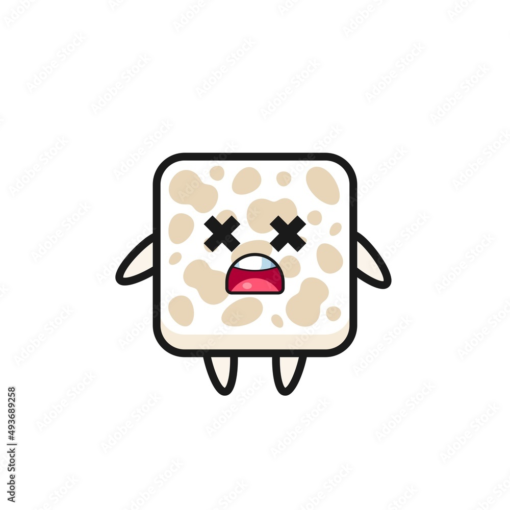 the dead tempeh mascot character the dead tempeh mascot character