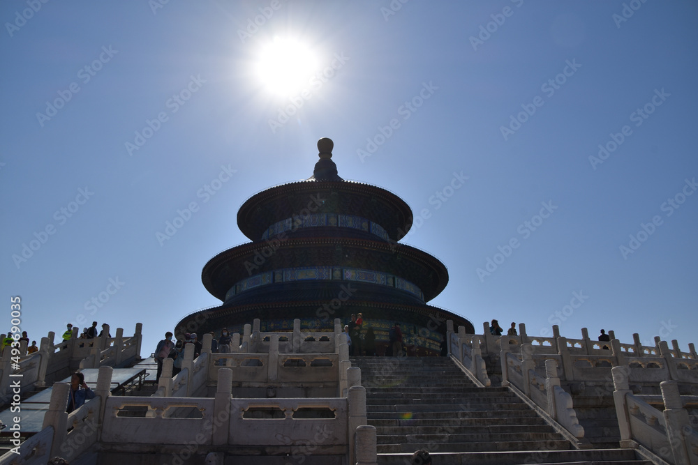 Buddhist Temple of Heaven in Beijing, China