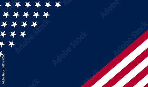 USA patriotic background. Vector EPS10.