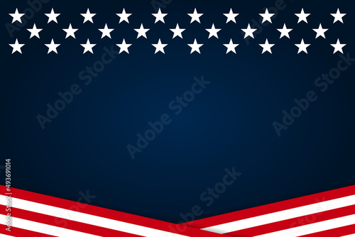 USA patriotic background. Vector EPS10. photo