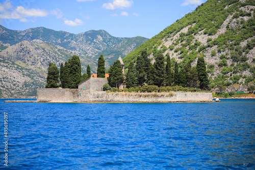 Island Gospa od Skrpela in Montenegro photo