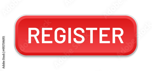 Register button vector illustration.