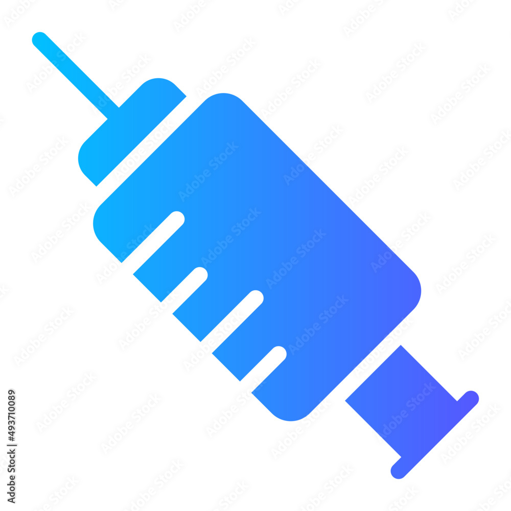 injection gradient icon injection gradient icon