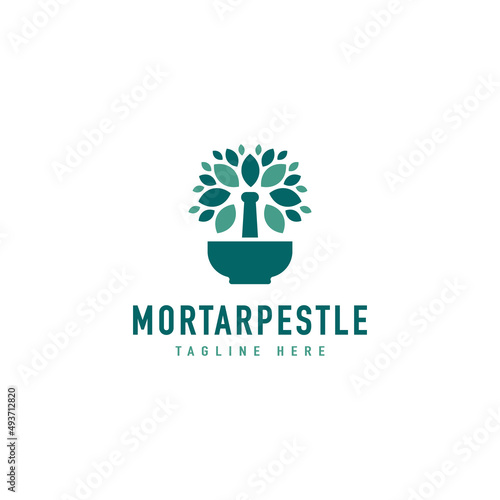 Vintage Mortar Pestle Medical Bowl Hipster Logo Vector Logo Design Inspiration