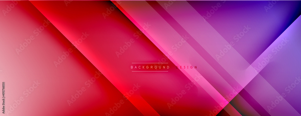 Abstract background - lines composition created with lights and shadows. Technology or business digital template. Trendy simple fluid color gradient abstract background with dynamic Abstract background - lines composition created with lights and shadows. Technology or business digital template. Trendy simple fluid color gradient abstract background with dynamic