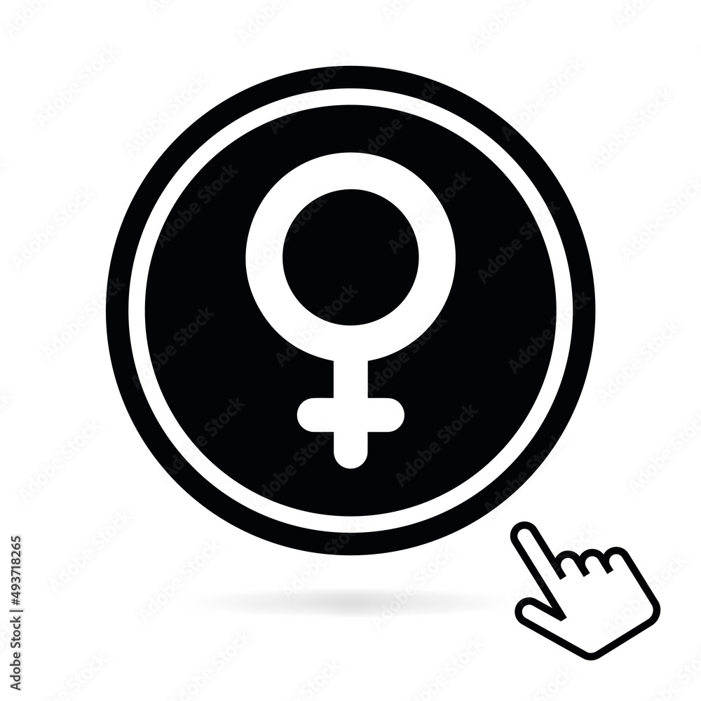 Logo féminin. Logo féminin.