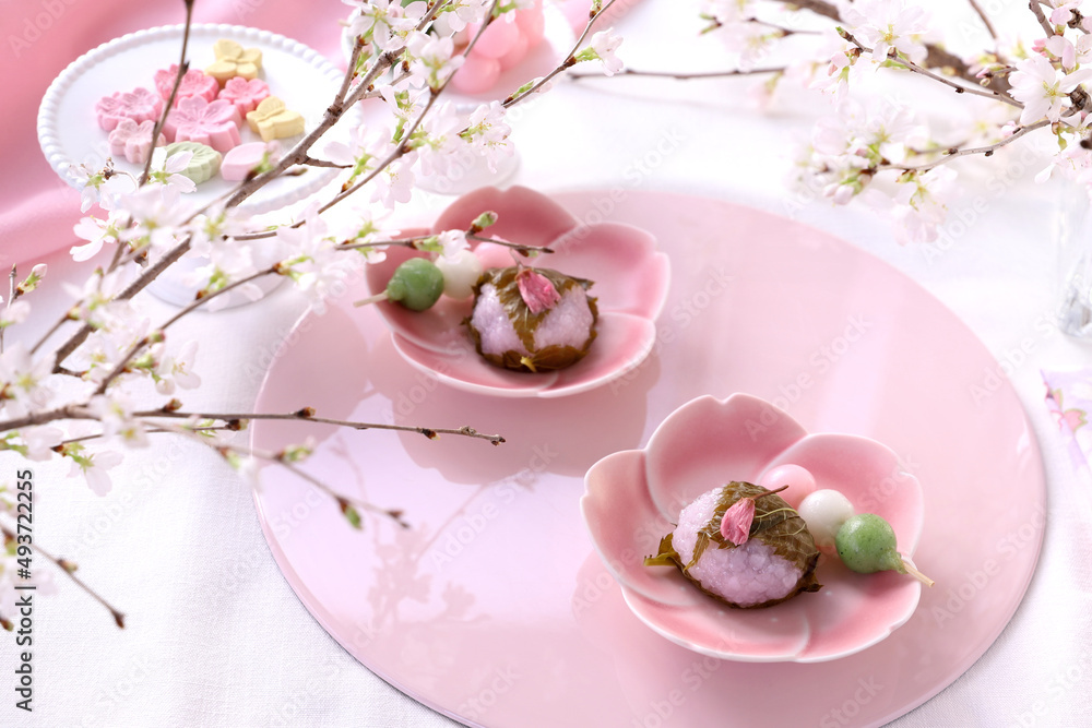 桜餅 お花見スィーツ おうちでお花見 桜餅 お花見スィーツ おうちでお花見