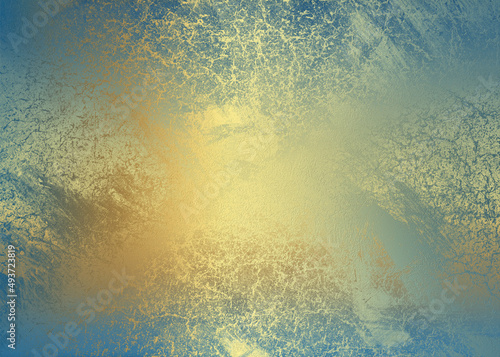 Golden Abstract decorative paper texture background for artwork - Illustration