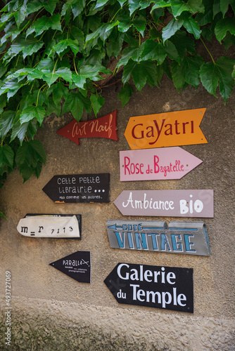 Lourmarin village street