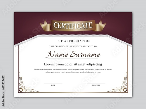 Download Certificate Template Design