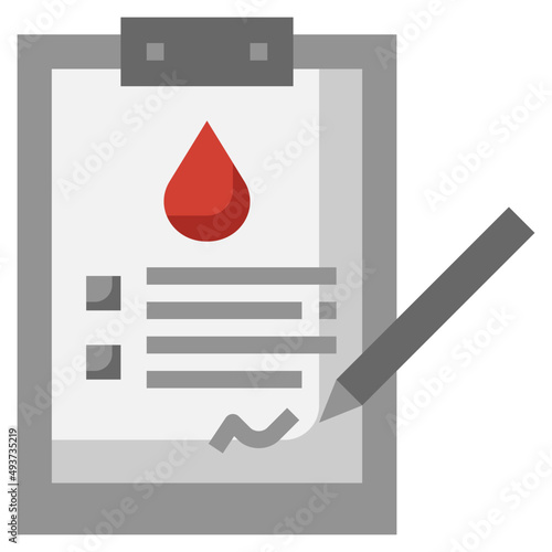 consent flat icon,linear,outline,graphic,illustration