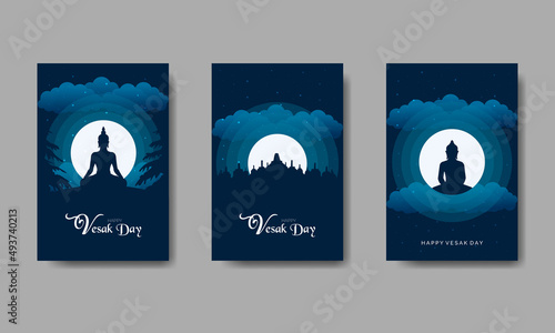Happy Vesak Day Bundle Template