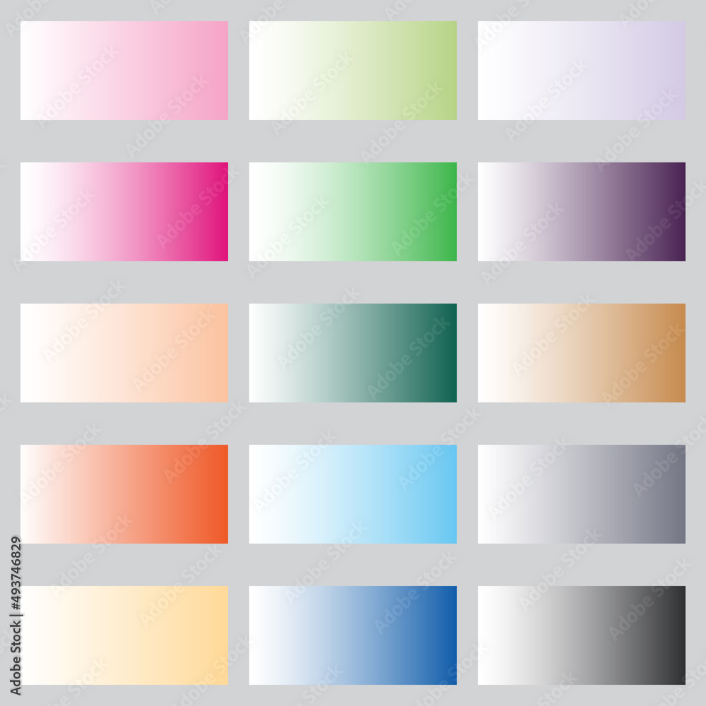 Simple gradient backgrounds. Empty space to insert text. Backgrounds for design. Editable file.