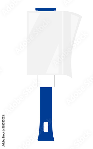 ストレッチフィルム(ハンディラップ)のベクターイラスト