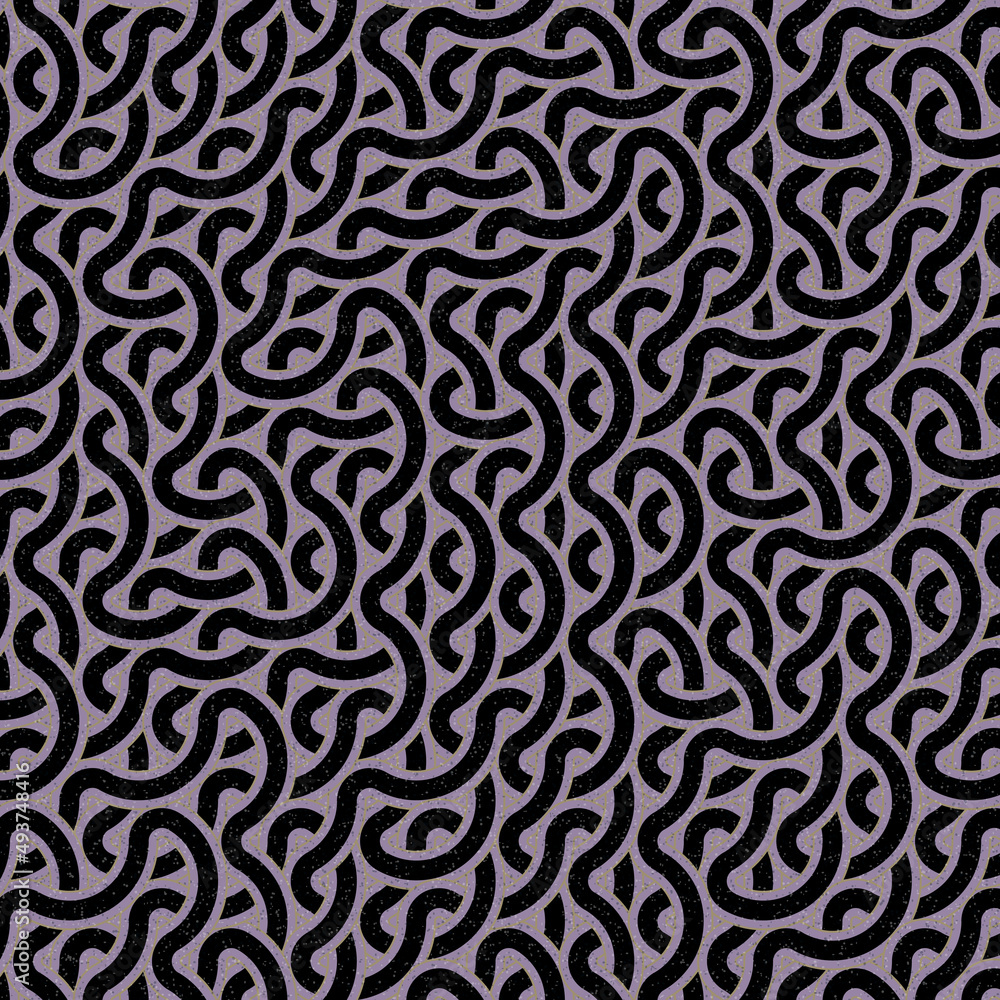 Colour Hexagon Tile Connection art background design illustration