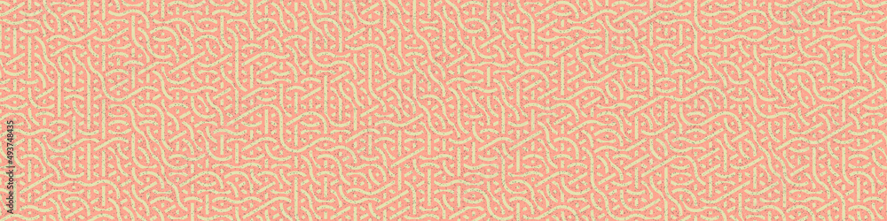 Fototapeta premium Colour Hexagon Tile Connection art background design illustration