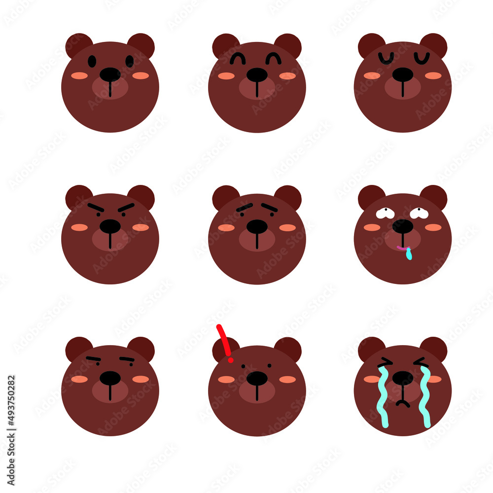 emoji isolated on transparent background, vector illustration ...